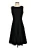 Calvin Klein Solid Black Cocktail Dress Size 2 - photo 1