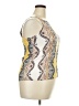verse 100% Rayon Yellow Sleeveless Blouse Size XL - photo 4