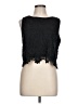 Shein 100% Polyester Black Sleeveless T-Shirt Size L - photo 1