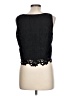 Shein 100% Polyester Black Sleeveless T-Shirt Size L - photo 2