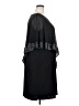 SLNY 100% Polyester Black Cocktail Dress Size 18 - photo 4