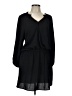 ee:some 100% Polyester Solid Black Casual Dress Size L - photo 1