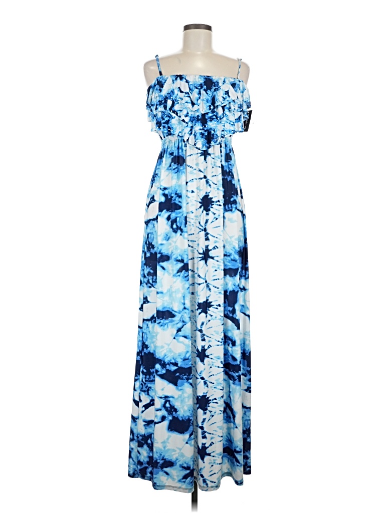 Pre-owned Style & Co Casual Dress In Blue