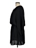 ee:some 100% Polyester Solid Black Casual Dress Size L - photo 5