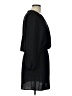ee:some 100% Polyester Solid Black Casual Dress Size L - photo 4