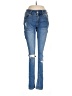 Seven7 Hearts Blue Jeans Size 6 - photo 1