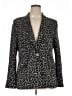 CAbi Animal Print Gray Blazer Size 16 - photo 1