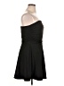 Ofeefan Solid Black Cocktail Dress Size XL - photo 4