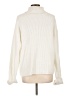 Boston Proper Ivory Turtleneck Sweater Size L - photo 2