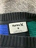 Hurley 100% Cotton Color Block Blue Pullover Sweater Size M - photo 7