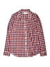 Vineyard Vines 100% Cotton Checkered-gingham Red Long Sleeve Button-Down Shirt Size 6 - photo 1