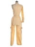 Zara Solid Gold Jumpsuit Size XS - photo 2
