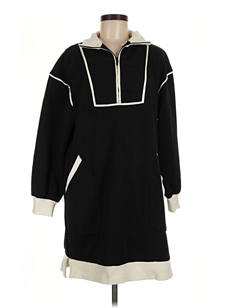 Pre-owned Assorted Brands Casual Dress In Black