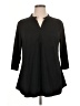 Ninedaily Black 3/4 Sleeve Blouse Size XL - photo 1