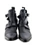 ALLSAINTS 100% Leather Black Ankle Boots Size 11 - photo 2