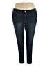 Democracy Solid Blue Jeggings Size 20 - photo 1