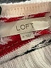 Ann Taylor LOFT Chevron-herringbone Ivory Pullover Sweater Size M - photo 7