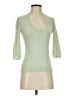Barneys New York 100% Cashmere Green Pullover Sweater Size S - photo 1