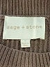 Sage + Stone Brown Pullover Sweater Size S - photo 7