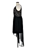 Versona Black Cocktail Dress Size XL - photo 5