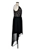 Versona Black Cocktail Dress Size XL - photo 4
