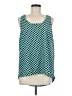Pleione Teal Sleeveless Blouse Size M - photo 1