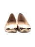 Tory Burch 100% Leather Metallic Gold Flats Size 7 1/2 - photo 2