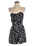 Express Animal Print Black Romper Size 0 - photo 1
