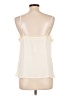 Old Navy 100% Polyester Ivory Sleeveless Blouse Size L - photo 2