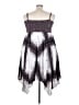 Torrid 100% Rayon Print Gray Cocktail Dress Size 3X Plus (3) - photo 2