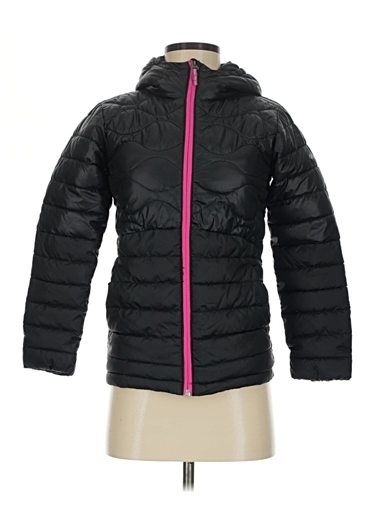 Pre-owned Columbia Snow Jacket In Black