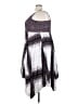 Torrid 100% Rayon Print Gray Cocktail Dress Size 3X Plus (3) - photo 5