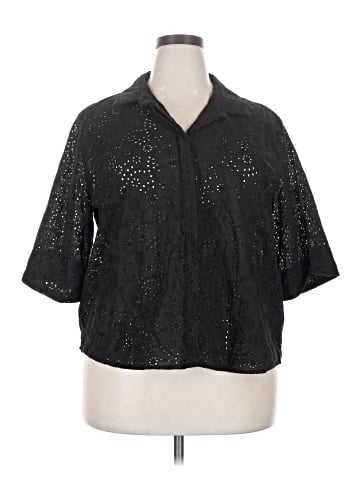 Draper James RSVP Short Sleeve Blouse (view 1)