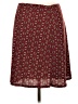 Le Lis Paisley Burgundy Casual Skirt Size L - photo 2