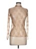 Unbranded Tan Long Sleeve Blouse Size L - photo 1