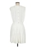 BCBGMAXAZRIA Solid Ivory Cocktail Dress Size 6 - photo 2