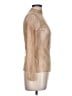Unbranded Tan Long Sleeve Blouse Size L - photo 4