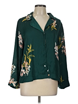G by Giuliana Rancic Long Sleeve Polo (view 1)