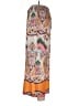 Unbranded 100% Polyester Paisley Orange Casual Pants Size L - photo 5