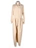 Unbranded 100% Polyester Checkered-gingham Tan Jumpsuit Size XL - photo 1