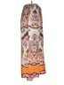 Unbranded 100% Polyester Paisley Orange Casual Pants Size L - photo 4