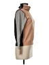 Aaeda Color Block Tan Turtleneck Sweater Size M - photo 4
