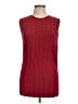 Bebe Burgundy Sleeveless Top Size L - photo 1
