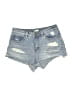 Billabong 100% Cotton Blue Denim Shorts Size 26 waist - photo 1