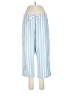 Da-sh Stripes Blue Linen Pants Size L - photo 1