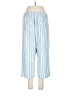 Da-sh Stripes Blue Linen Pants Size L - photo 2