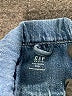 Gap 100% Organic Cotton Blue Denim Jacket Size 6-12 mo - photo 3