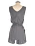 24/7 Maurices Solid Gray Romper Size XS - photo 2