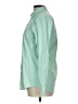 Unbranded Solid Green Long Sleeve Button-Down Shirt Size 12 - photo 5