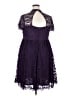 Torrid 100% Polyester Purple Cocktail Dress Size 20 - photo 2